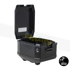 엑스플로러 블랙 45ltr 탑 케이스- 햅코앤베커 오토바이 탑박스 싸이드 케이스 백 가방 610.217.00.01